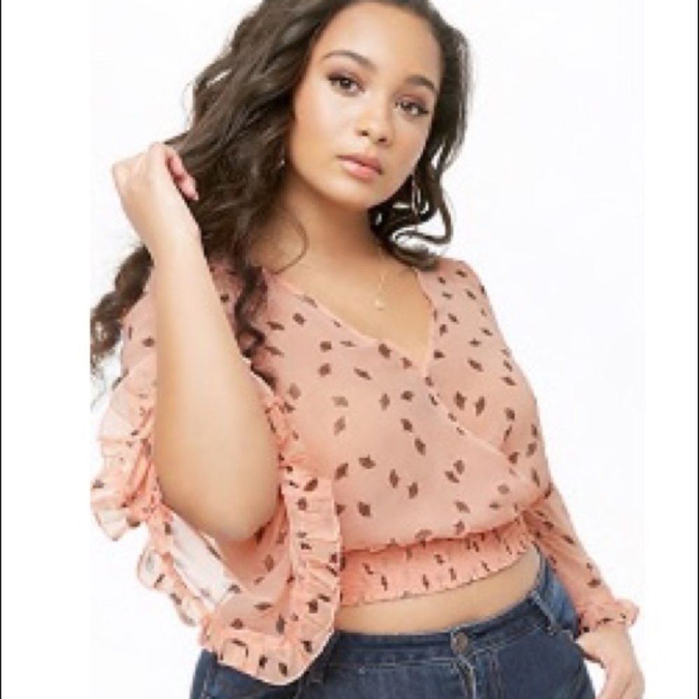 Sheer crop top
